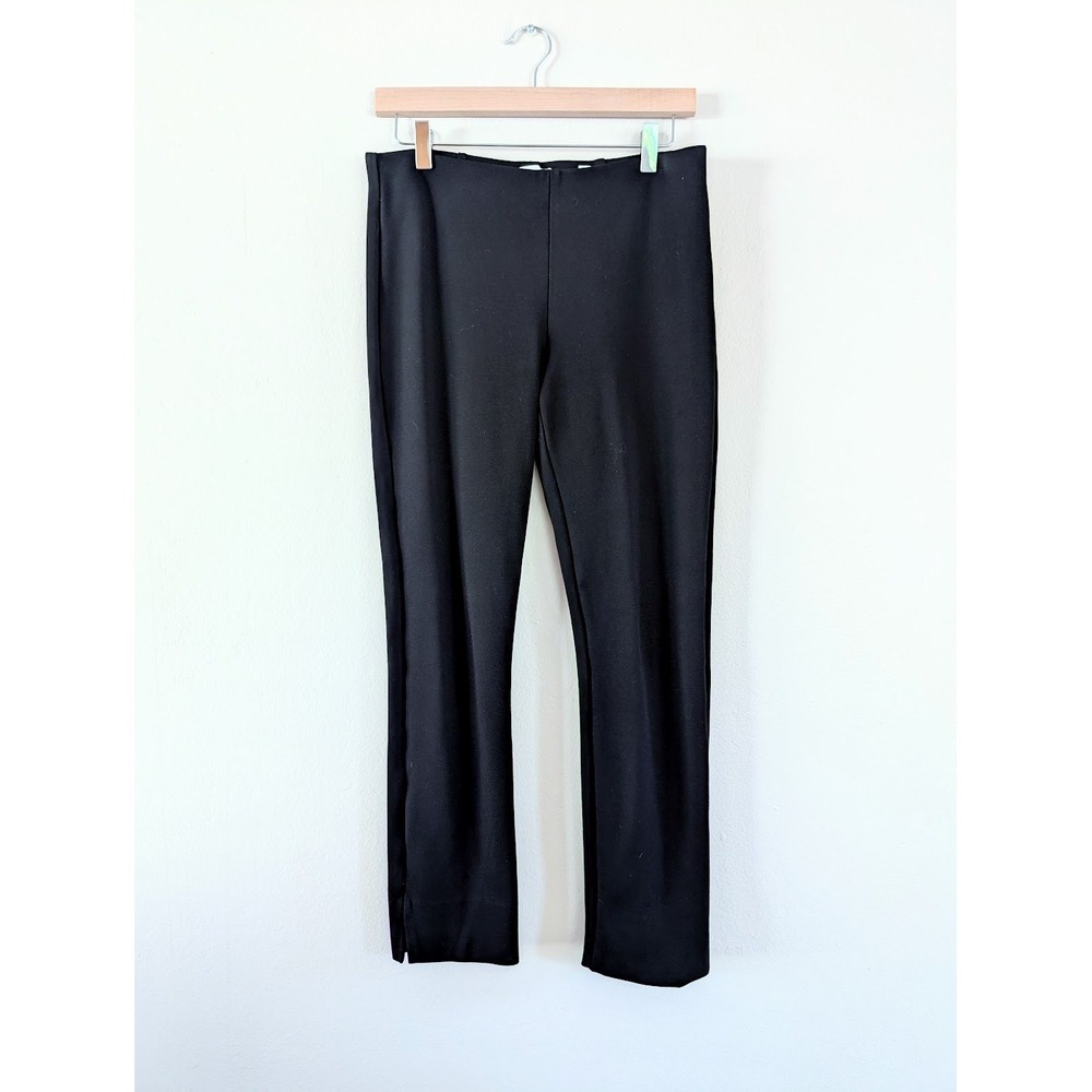 Vince Black Pull On Ponte Leggings Elastic Waist Comfort Stretch Sz M VX74321117